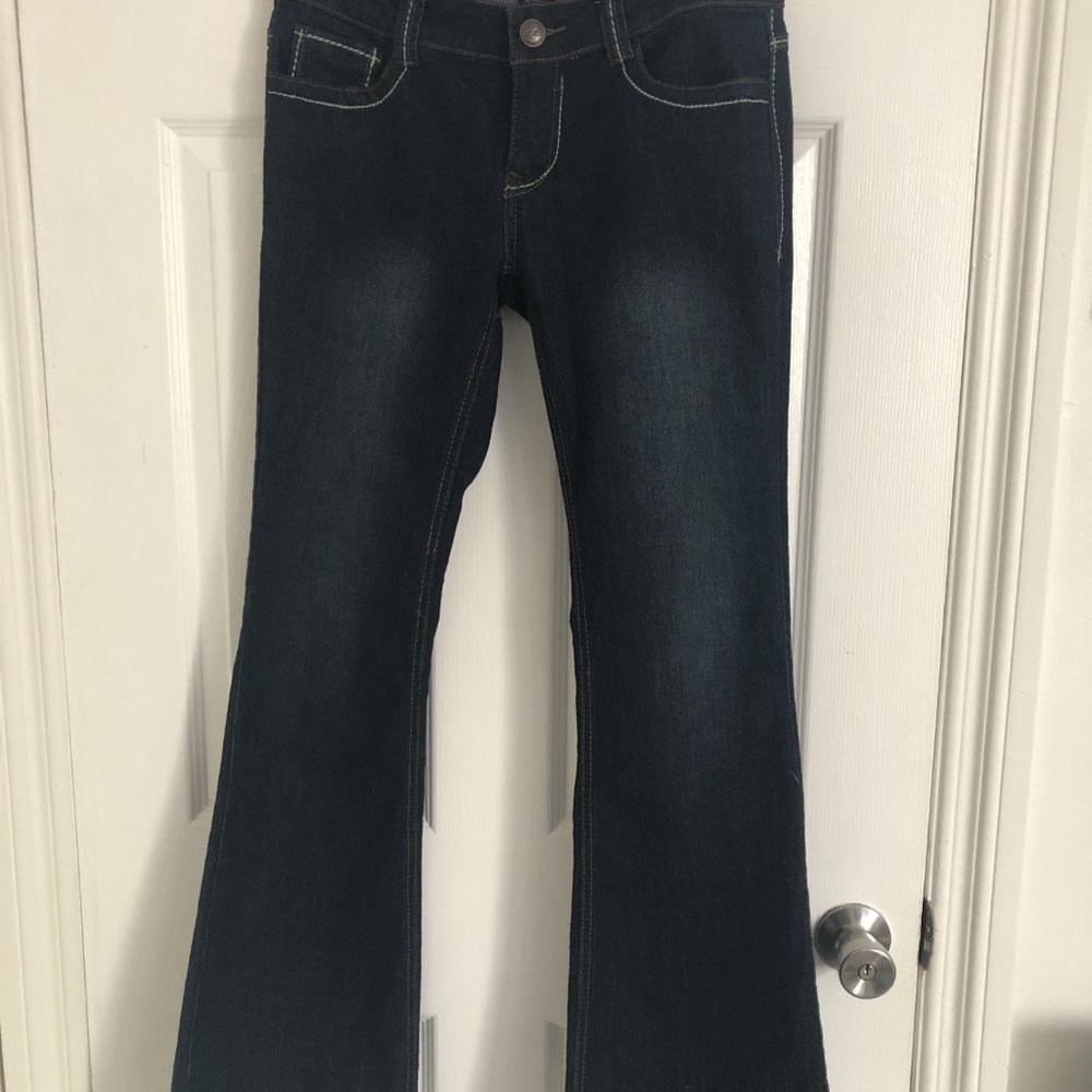 Low Rise Boot Cut Jeans - Picture 3 of 4